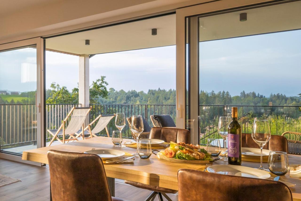 Weinzeit Chalets Gamlitz Bagian luar foto