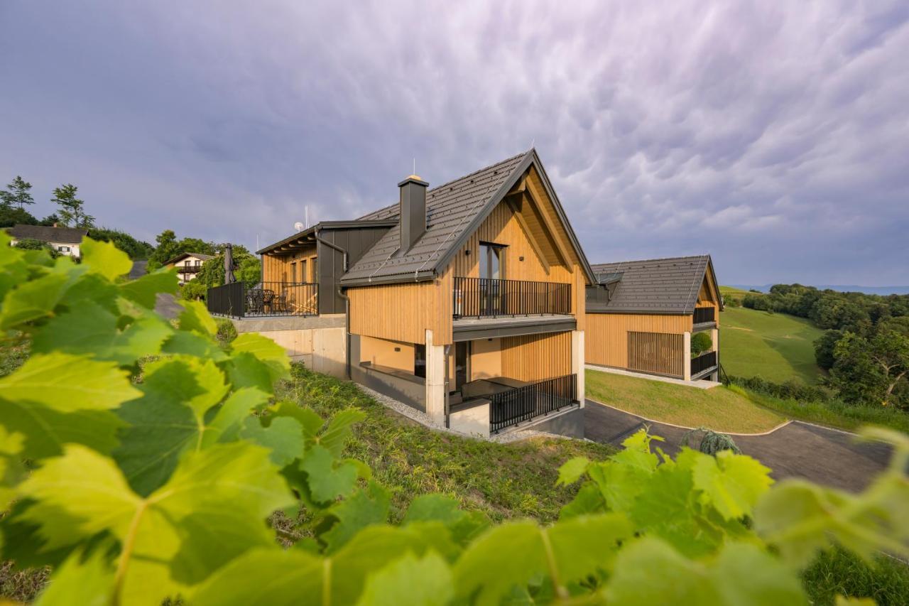 Weinzeit Chalets Gamlitz Bagian luar foto