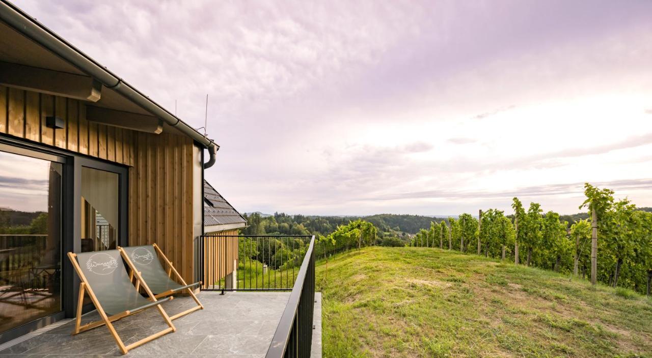 Weinzeit Chalets Gamlitz Bagian luar foto