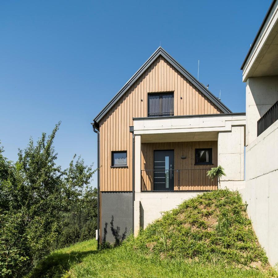 Weinzeit Chalets Gamlitz Bagian luar foto