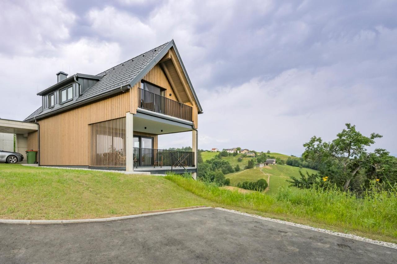 Weinzeit Chalets Gamlitz Bagian luar foto